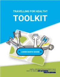 Travelling for Health? Toolkit