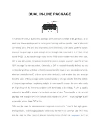 Dual In-Line Package