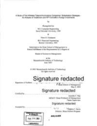 Signature Redacted Signatures of Authors