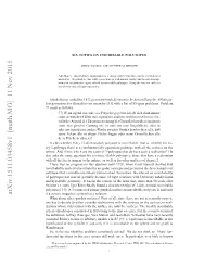 SIX TOPICS on INSCRIBABLE POLYTOPES 3 Circumscribability of 3-Polytopes [19] by Linear Programming (See Also [32], [33], [35])