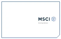 Brand Guidelines TOC