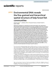 Environmental DNA Reveals the Fine-Grained and Hierarchical