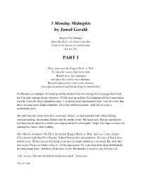 3 Monday Midnights by Jamal Gerald PART 1