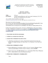 Agenda Items Proposed for Action and Consideration (Pdf)