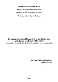 En Busca Del Orden