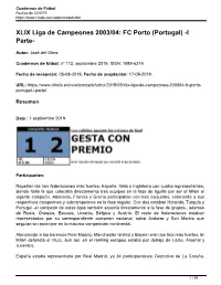 FC Porto (Portugal) -I Parte