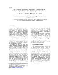 P2.20 Classification of Precipitation Types During Transitional Winter Weather Using the RUC Model and Polarimetric Radar Retrievals