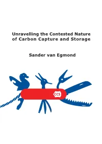 Unravelling the Contested Nature of Carbon Capture and Storage