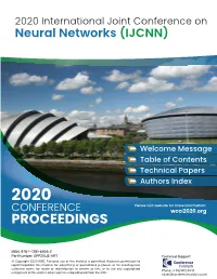 2020 International Joint Conference on Neural Networks (IJCNN)