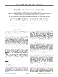 Finding Hidden Order in Spin Models with Persistent Homology