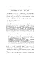 Goal-Oriented and Modular Stability Analysis 1
