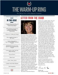 LETTER from the CHAIR in THIS ISSUE Different from Our Regular Friends