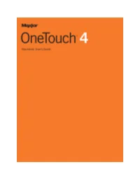 Onetouch 4 Lite USB Mac User Guide