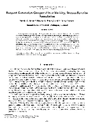 Buoyant Convection Computed in a Vorticity, Stream-Function Formulation