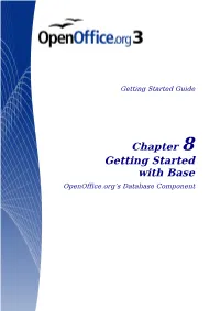 Chapter 8 Getting Started with Base