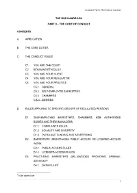 The Bsb Handbook Part Ii