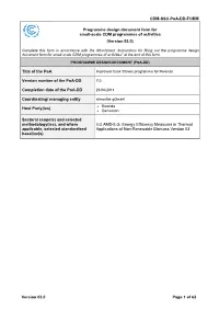 CDM-SSC-Poa-DD-FORM Version 03.0 Page 1 of 62