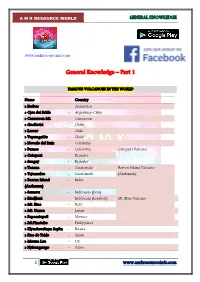 General Knowledge