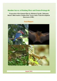 Baseline Survey of Existing Flora and Fauna-Package-06