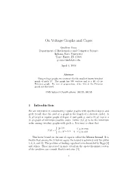 On Voltage Graphs and Cages