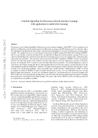 Arxiv:1506.05692V1 [Stat.ML] 18 Jun 2015 Keywords: Available