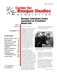 Basque Studies