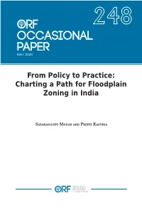 From Policy to Practice: Charting a Path for Floodplain Zoning in India