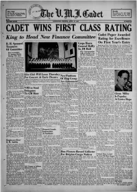 K&Futfl&Iiet Results CADET WINS FIRST CLASS RATING