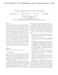 Representatives for Visually Analyzing Cluster Hierarchies