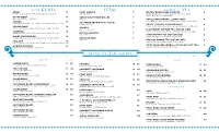 COCKTAILS BEERS Wine by the Glass SODA &