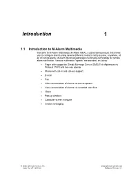 (MMX) User's Guide: Introduction