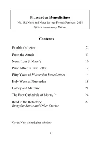 Pluscarden Benedictines No