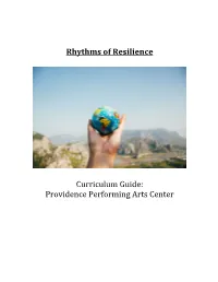Rhythms of Resilience Curriculum