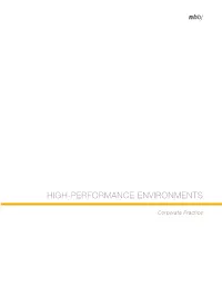 High Performance Design