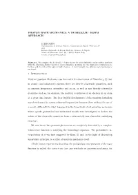 Photon Wave Mechanics: a De Broglie - Bohm Approach