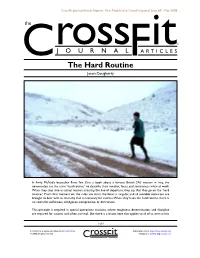 The Hard Routine Jason Dougherty