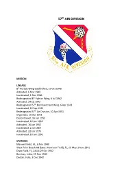 57Th AIR DIVISION