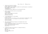 Anatomy Module 3. Muscles. Materials for Colloquium Preparation