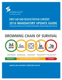 Drowning Chain of Survival