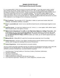 ISP Full PHS Packet