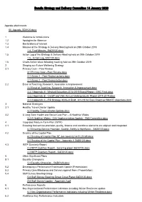 Bundle Strategy and Delivery Committee 14 January 2020