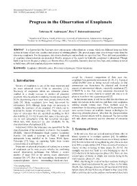Exoplanet, Habitable Zones, Detection Technologies, Characterizations