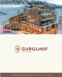 Gurglhof Imageprospekt 2019