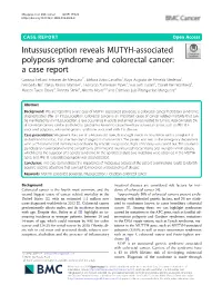 Intussusception Reveals MUTYH-Associated