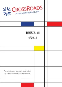 Issue 15 4/2016