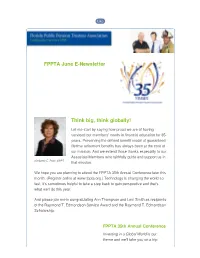 June 2019 E-Newsletter