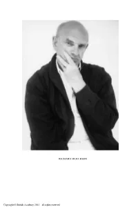 RICHARD WOLLHEIM Copyright © British Academy 2001