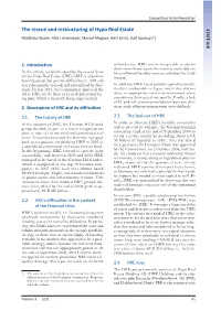 The Rescue and Restructuring of Hypo Real Estate Tat