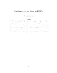 Nonablian Cocycles and Their Σ-Model Qfts
