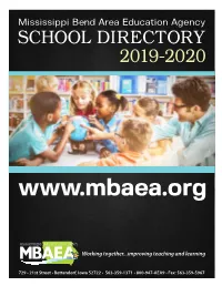 2019-2020 School Directory